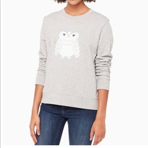 Kate Spade Broome Street Owl Sweatshirt (L)